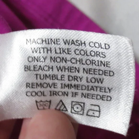 COOLIBAR womens BEACH COVER-UP swim FUSHIA hooded POCKETS pink TUNIC SIZE S - Picture 4 of 9